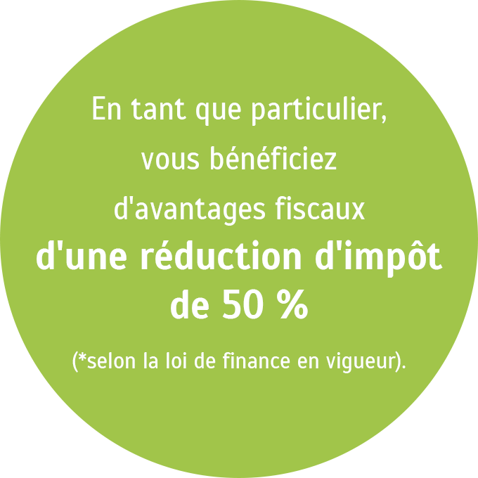 Macaron du site sur les avantages fiscaux d'Esnault Paysagiste à Saumur